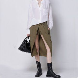 CAARA Lara Front Slit Skirt